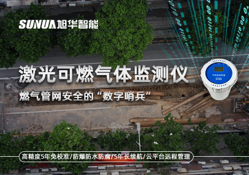 燃气管网安全的“数字哨兵”：激光可燃气体监测仪